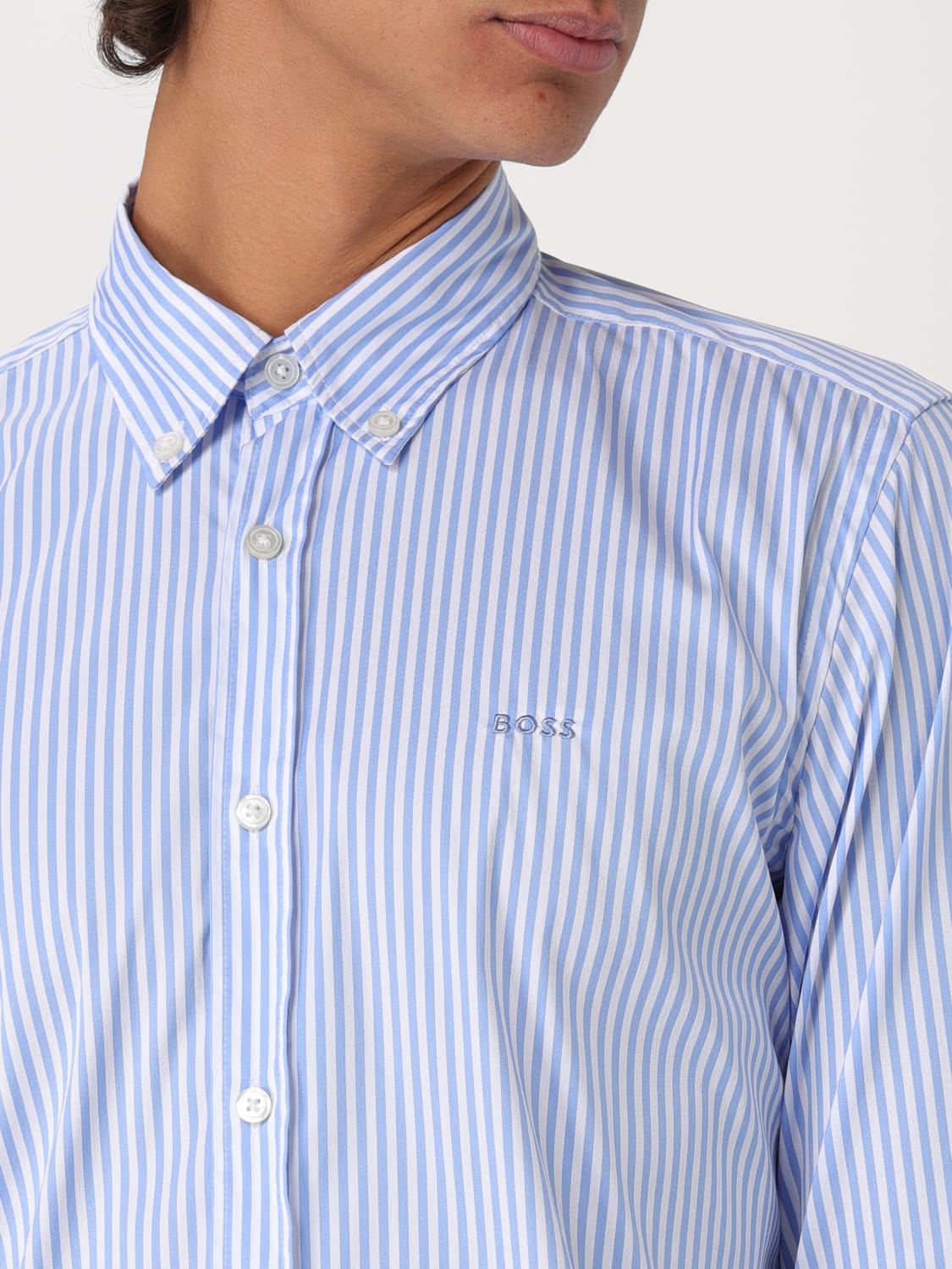 BOSS CAMISA: Camisa hombre Boss, Celeste - Img 3