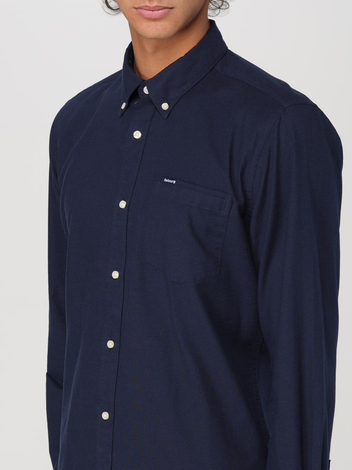 BARBOUR SHIRT: Shirt men Barbour, Blue - Img 3