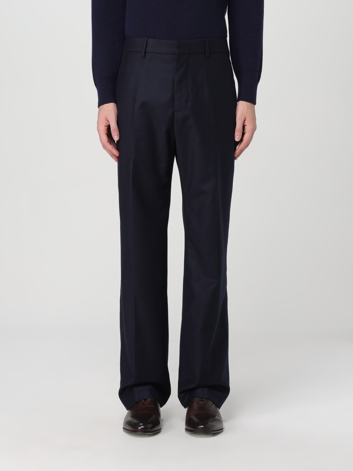 AMI PARIS PANTS: Pants men Ami Paris, Blue - Img 1