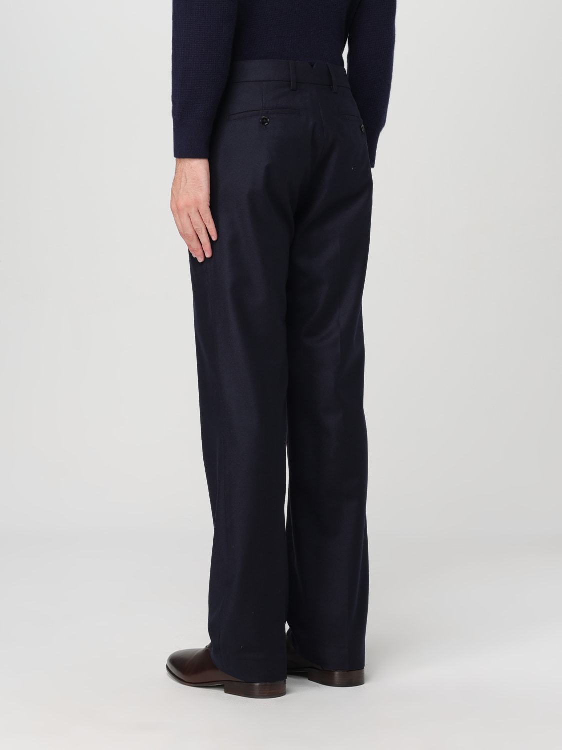 AMI PARIS PANTS: Pants men Ami Paris, Blue - Img 3