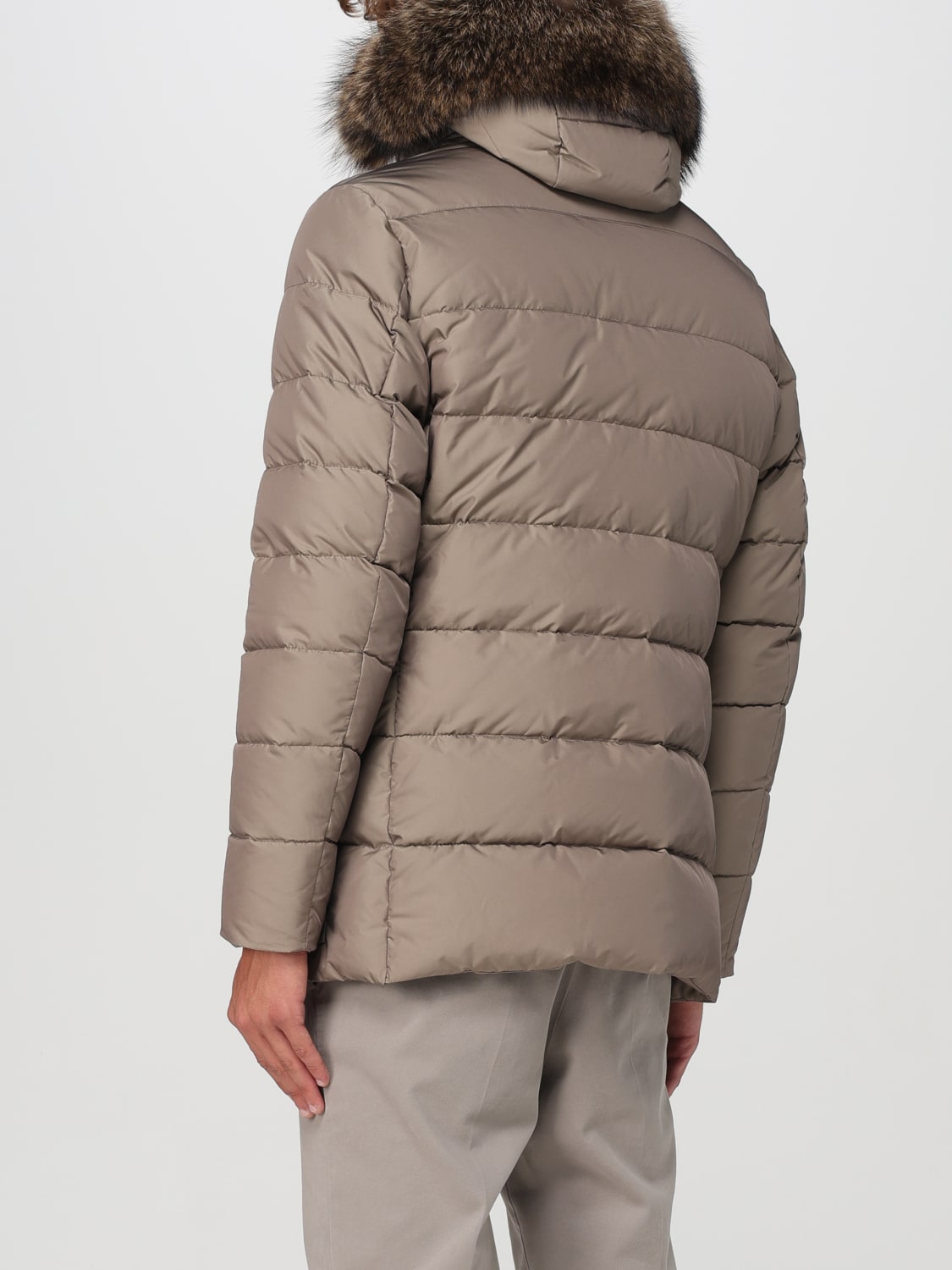 ブランド公式通販サイト Coat MOORER: men MOUGI101138FKM jacket Moorer | White - ジャケット・アウター