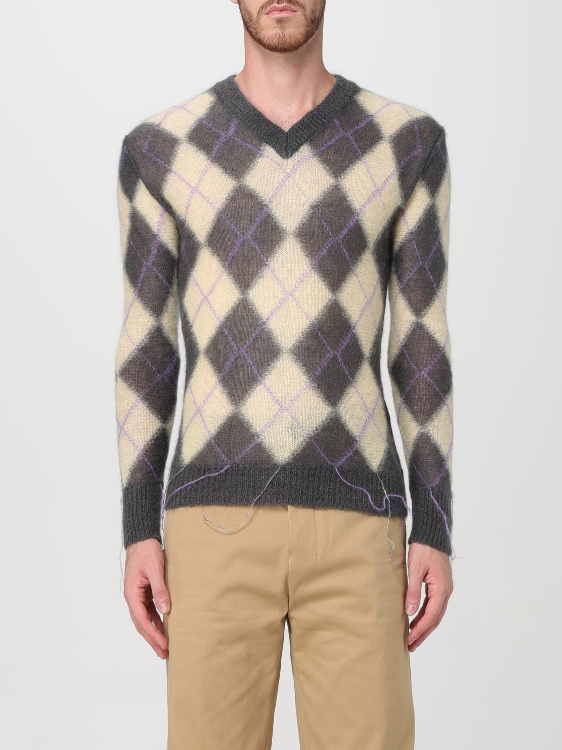 MARNI SWEATER: Sweater men Marni, Green - Img 1