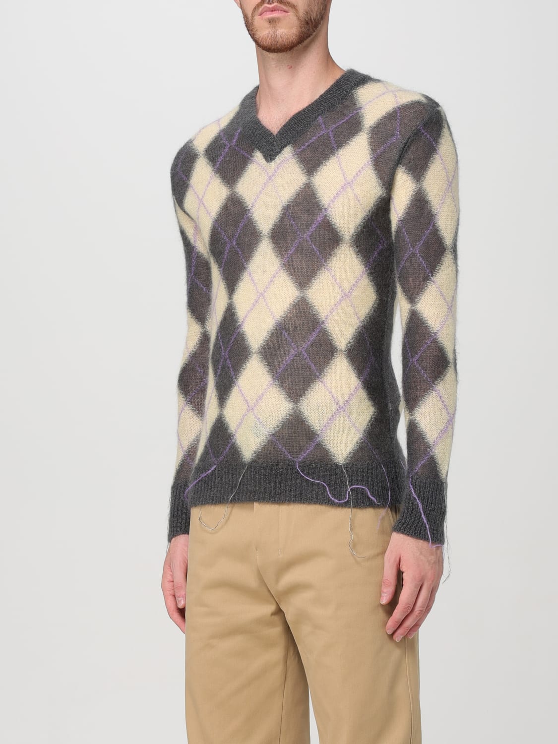 MARNI SWEATER: Sweater men Marni, Green - Img 4