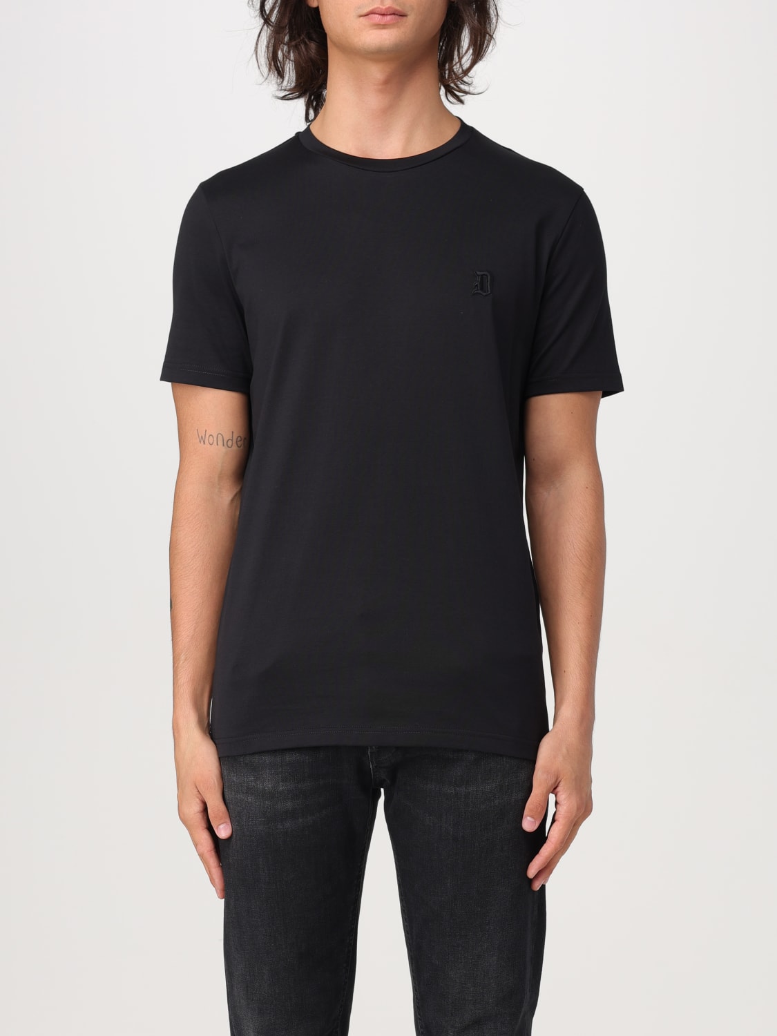 DONDUP T-SHIRT: T-shirt men Dondup, Black - Img 1