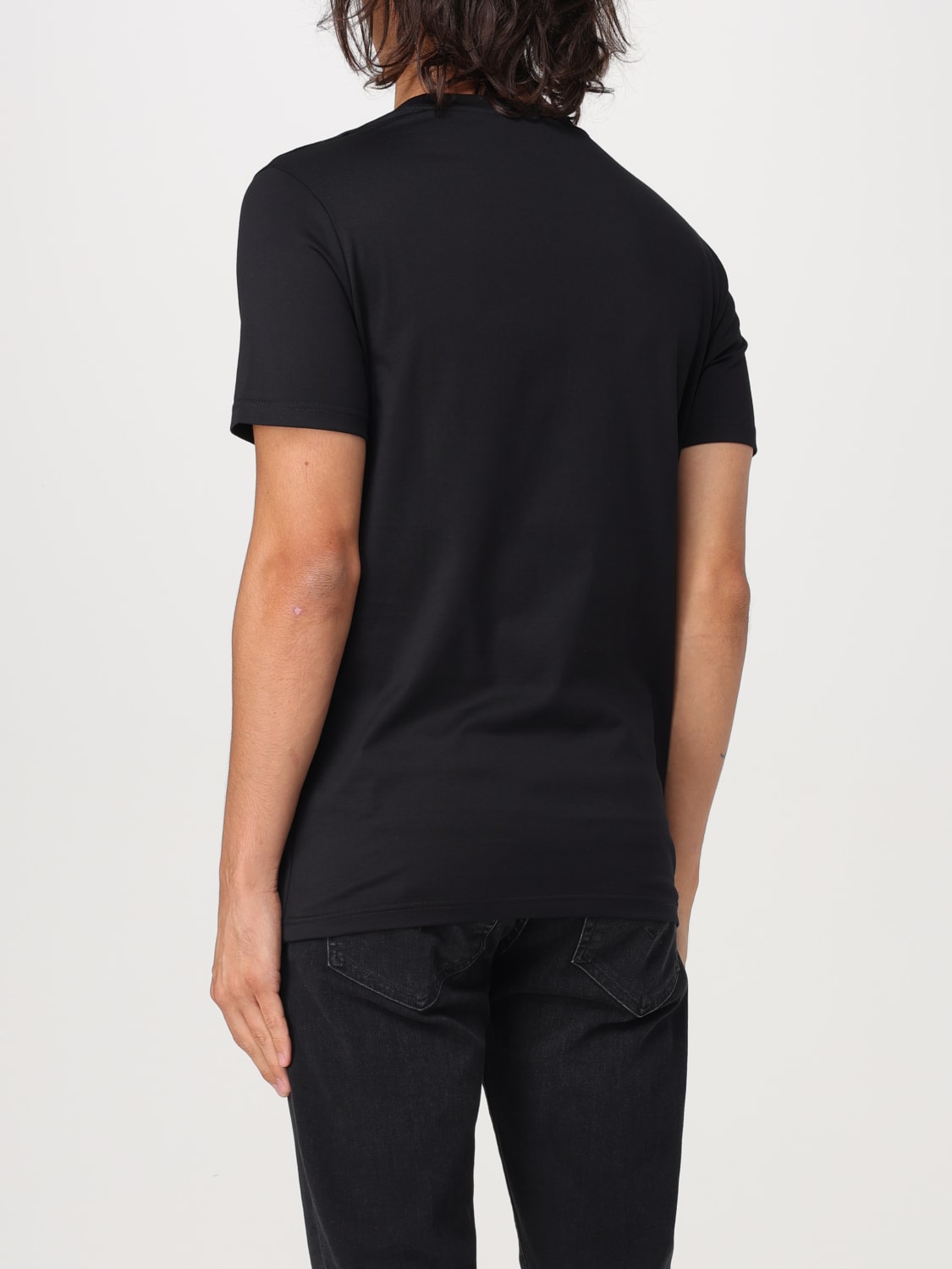 DONDUP T-SHIRT: T-shirt men Dondup, Black - Img 2