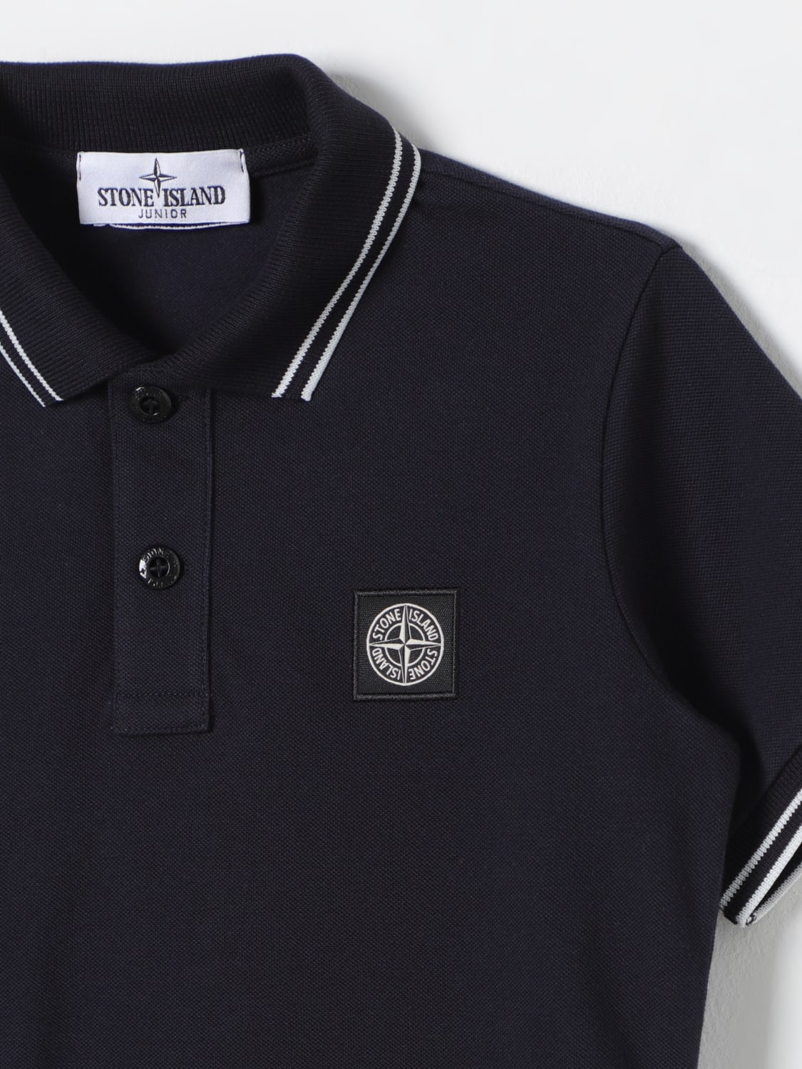 Boys stone island polo store