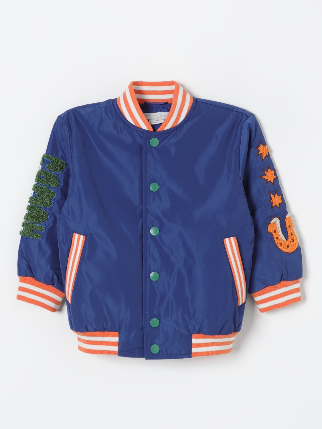 STELLA MCCARTNEY KIDS JACKET: Jacket kids Stella McCartney Kids, Blue - Img 1