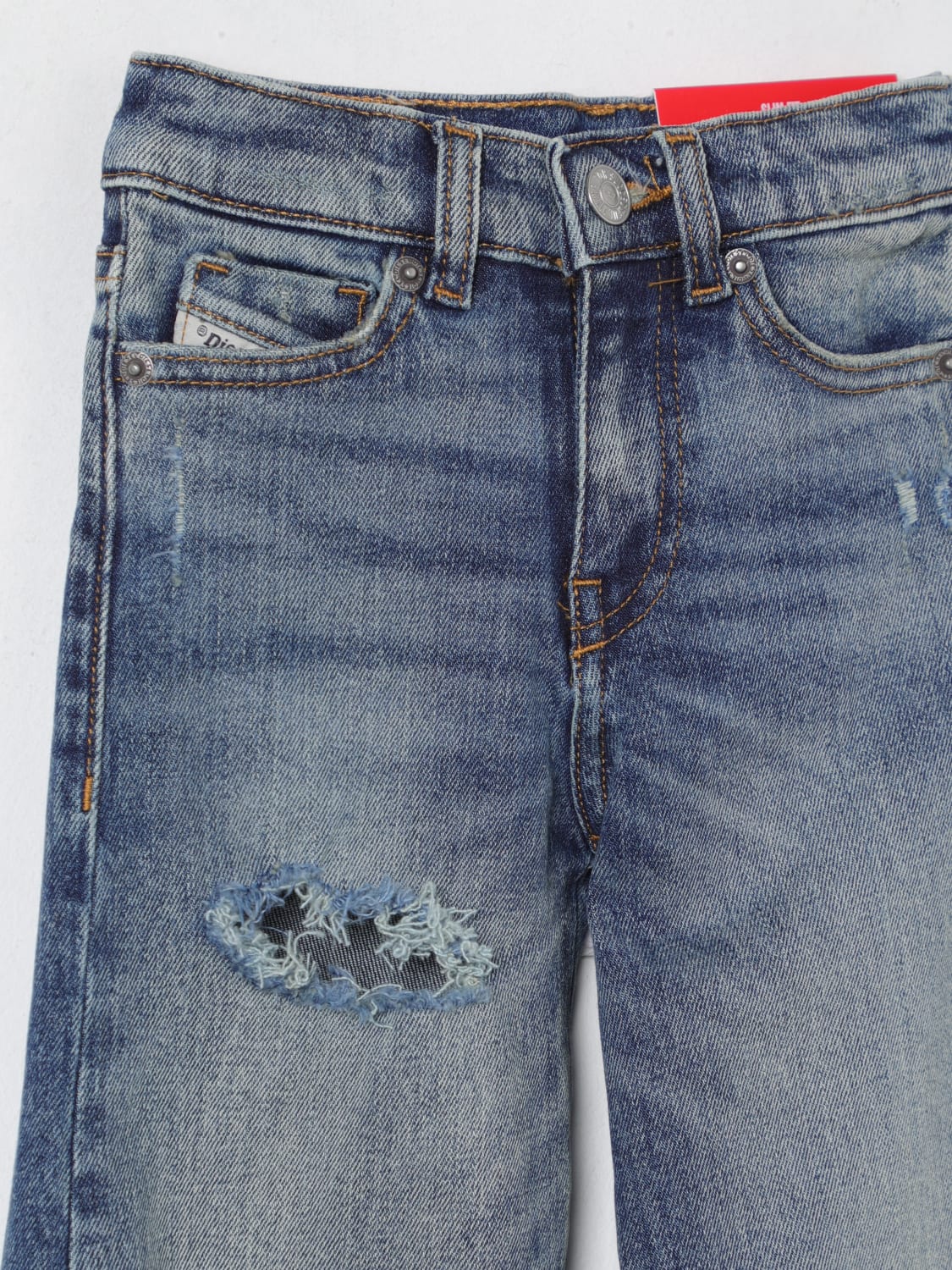 DIESEL JEANS: Jeans kinder Diesel, Blau - Img 3