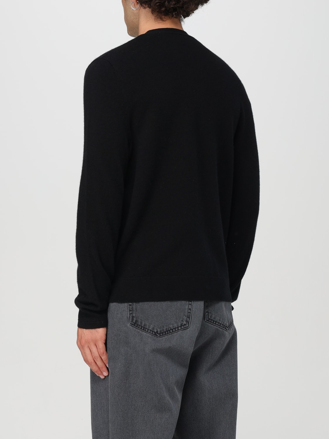 DIESEL SWEATER: Sweater men Diesel, Black - Img 2