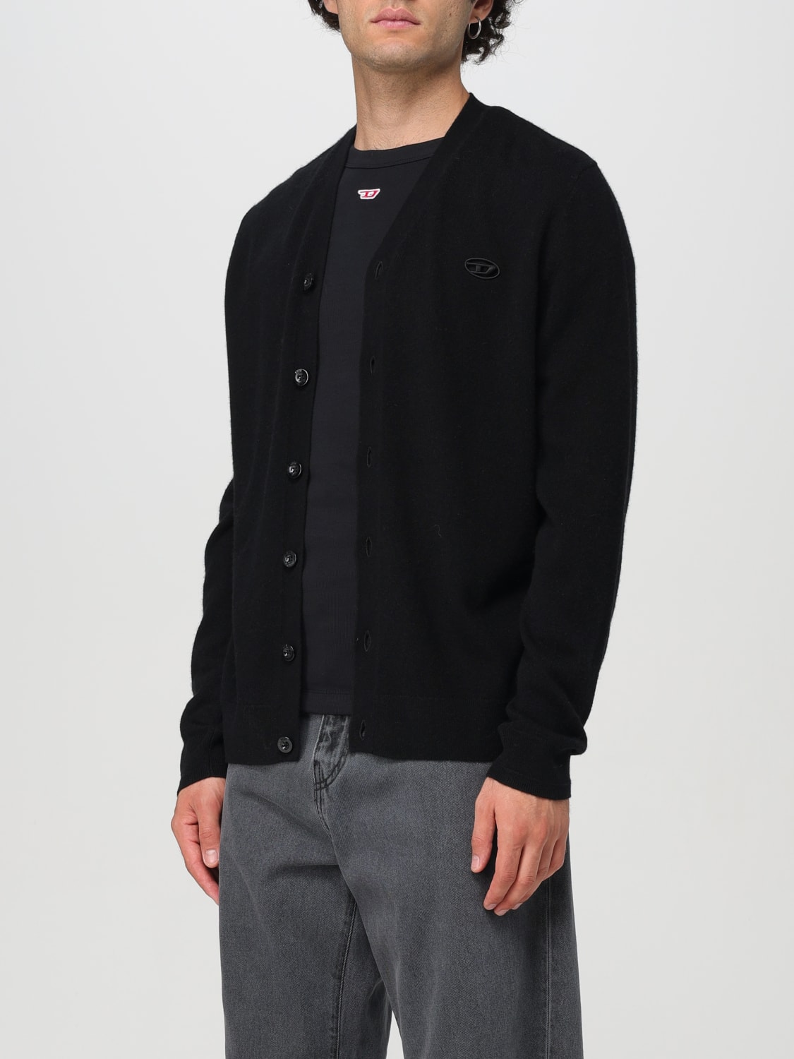 DIESEL SWEATER: Sweater men Diesel, Black - Img 3