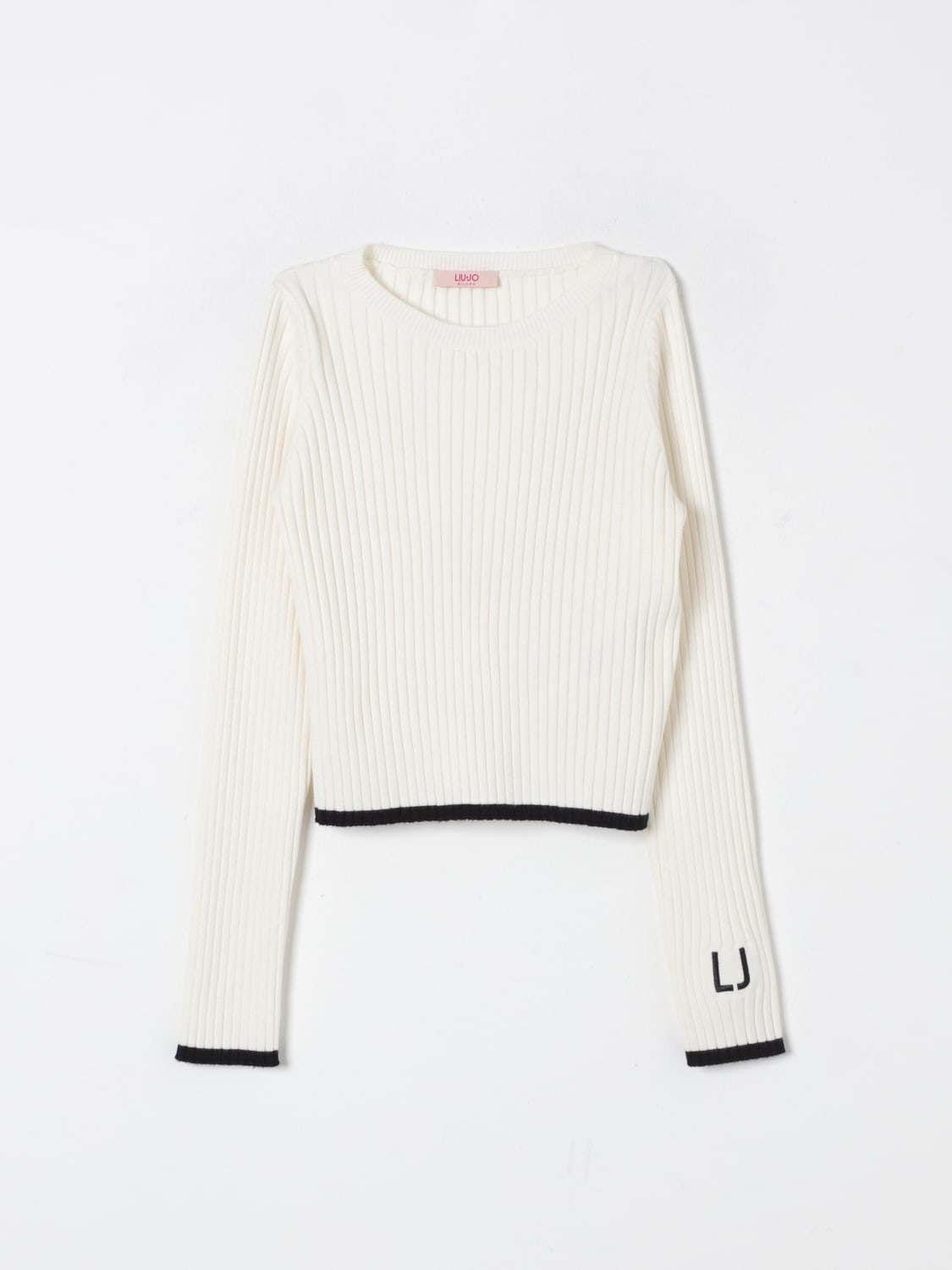 LIU JO SWEATER: Sweater kids Liu Jo, Butter - Img 1