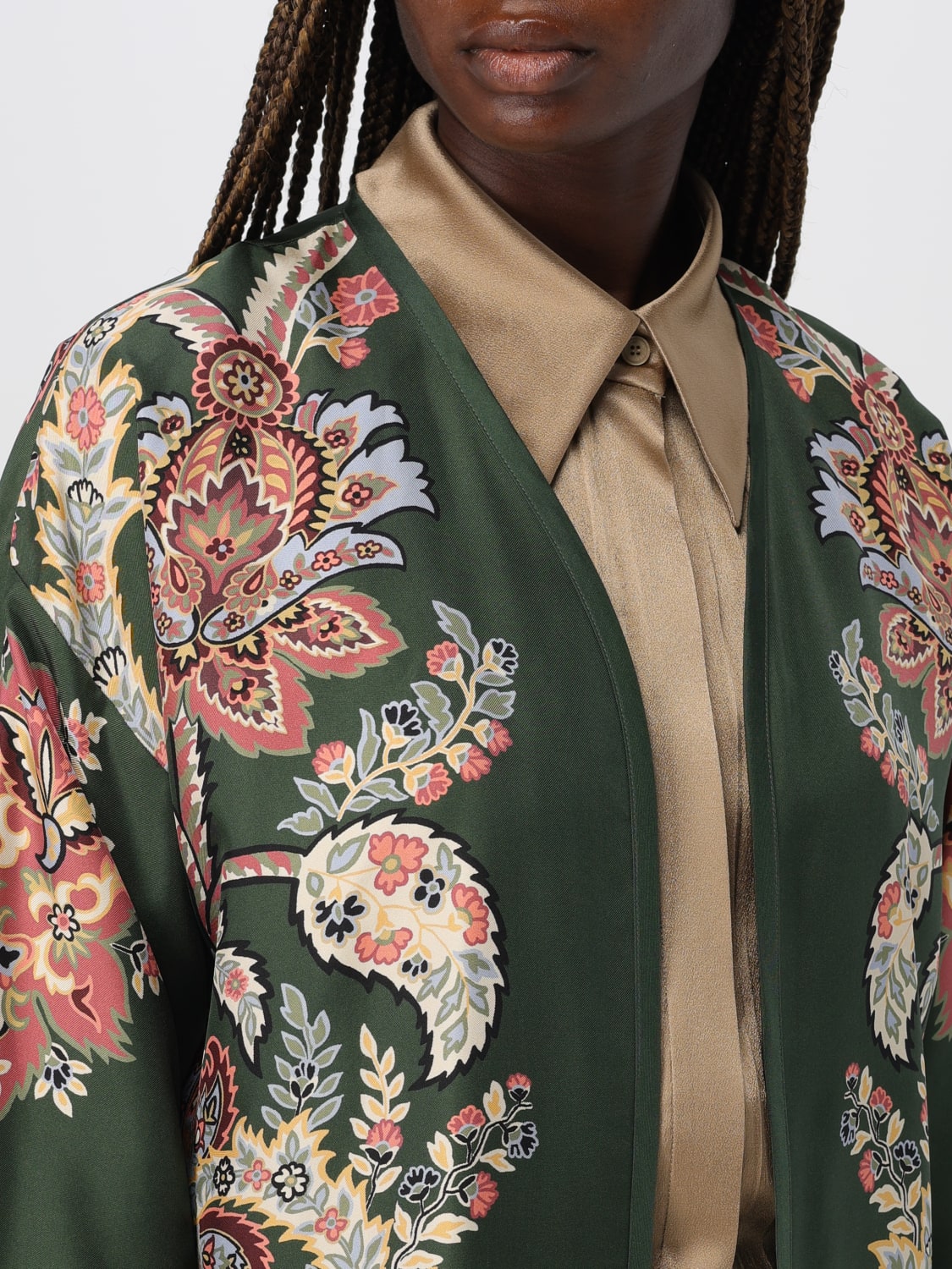 ETRO JACKET: Blazer woman Etro, Multicolor - Img 5