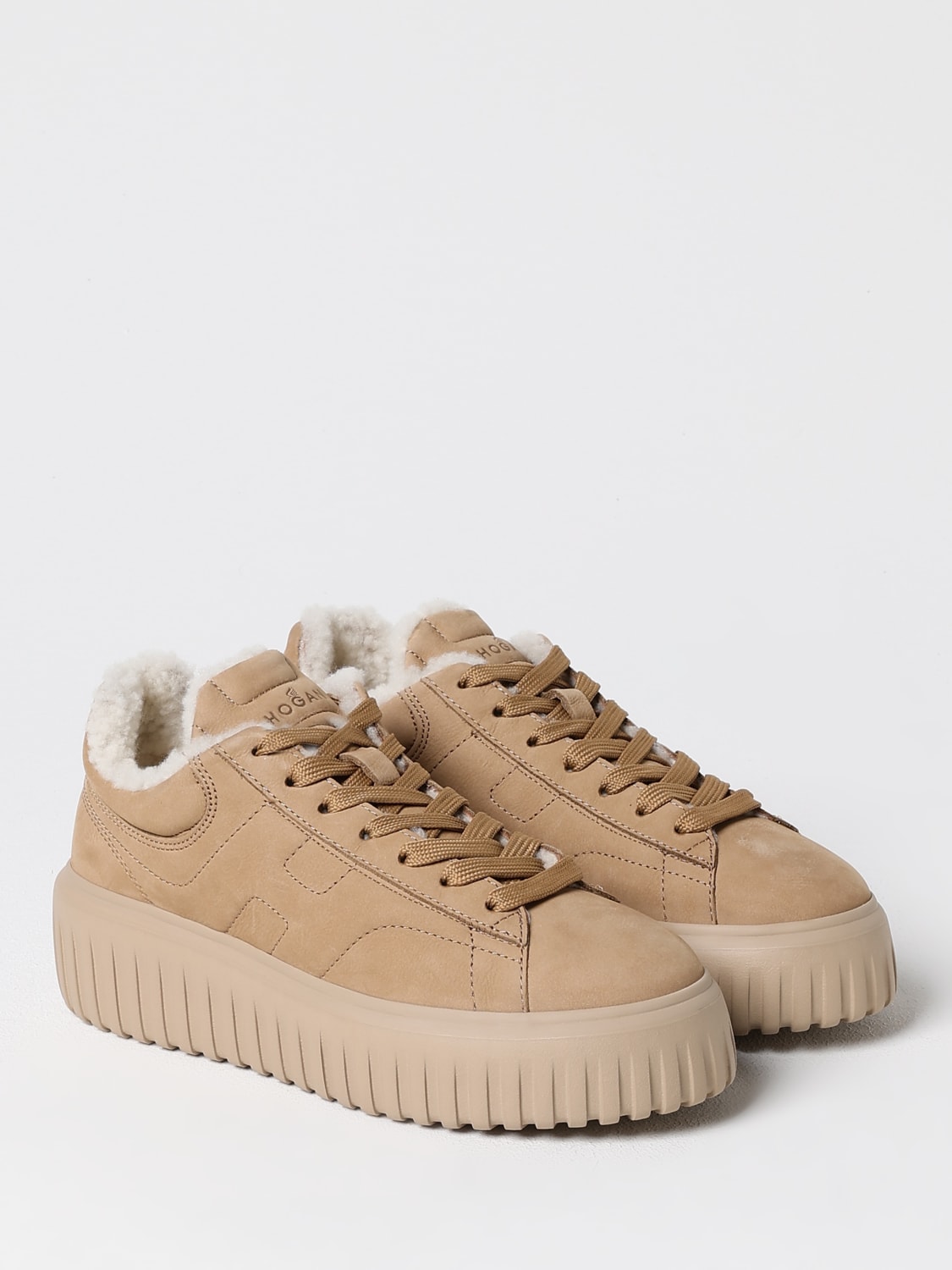 HOGAN SNEAKERS: Schuhe damen Hogan, Sand - Img 2