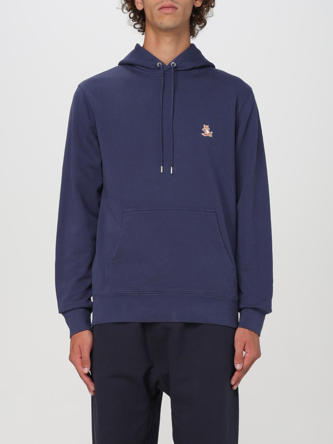 MAISON KITSUNÉ SWEATSHIRT: Sweatshirt men Maison KitsunÉ, Blue - Img 1