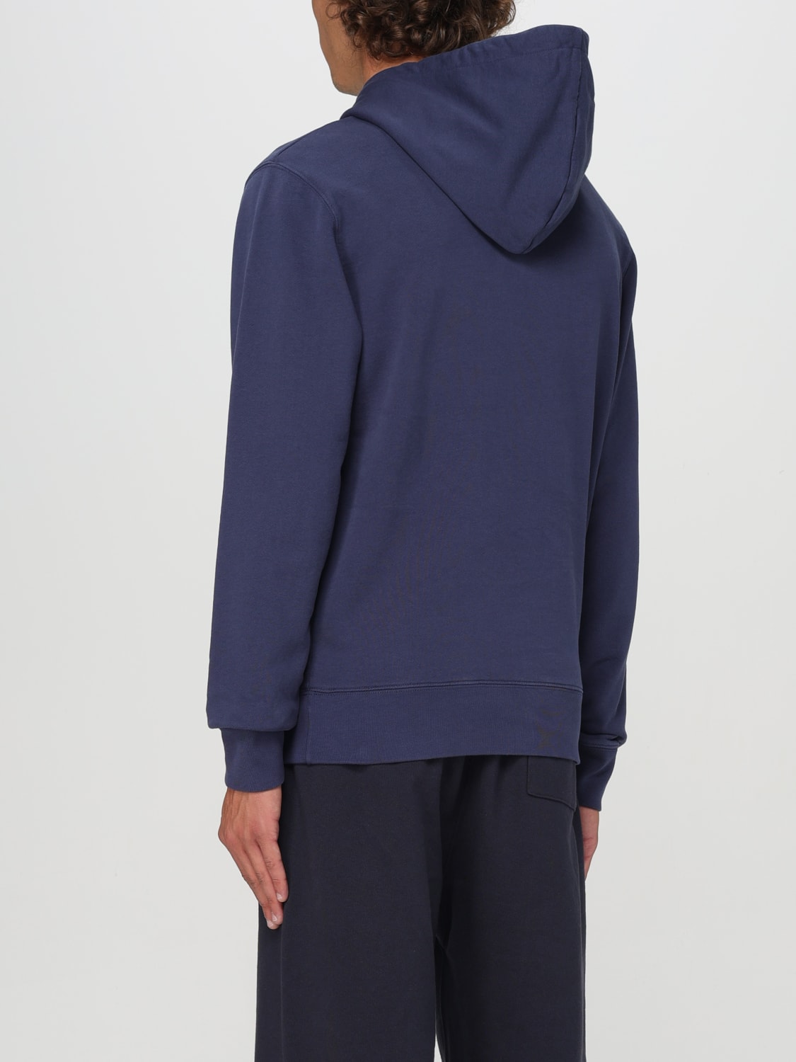 MAISON KITSUNÉ SUDADERA: Sudadera hombre Maison KitsunÉ, Azul Oscuro - Img 2