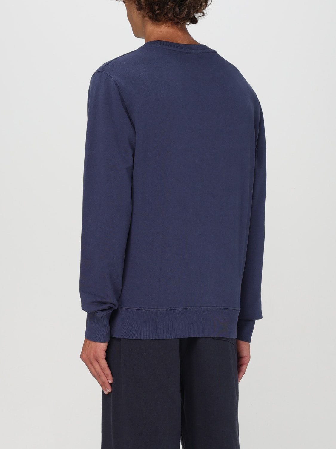 MAISON KITSUNÉ 스웨트셔츠: 스웨트셔츠 남성 Maison KitsunÉ, 블루 - Img 2