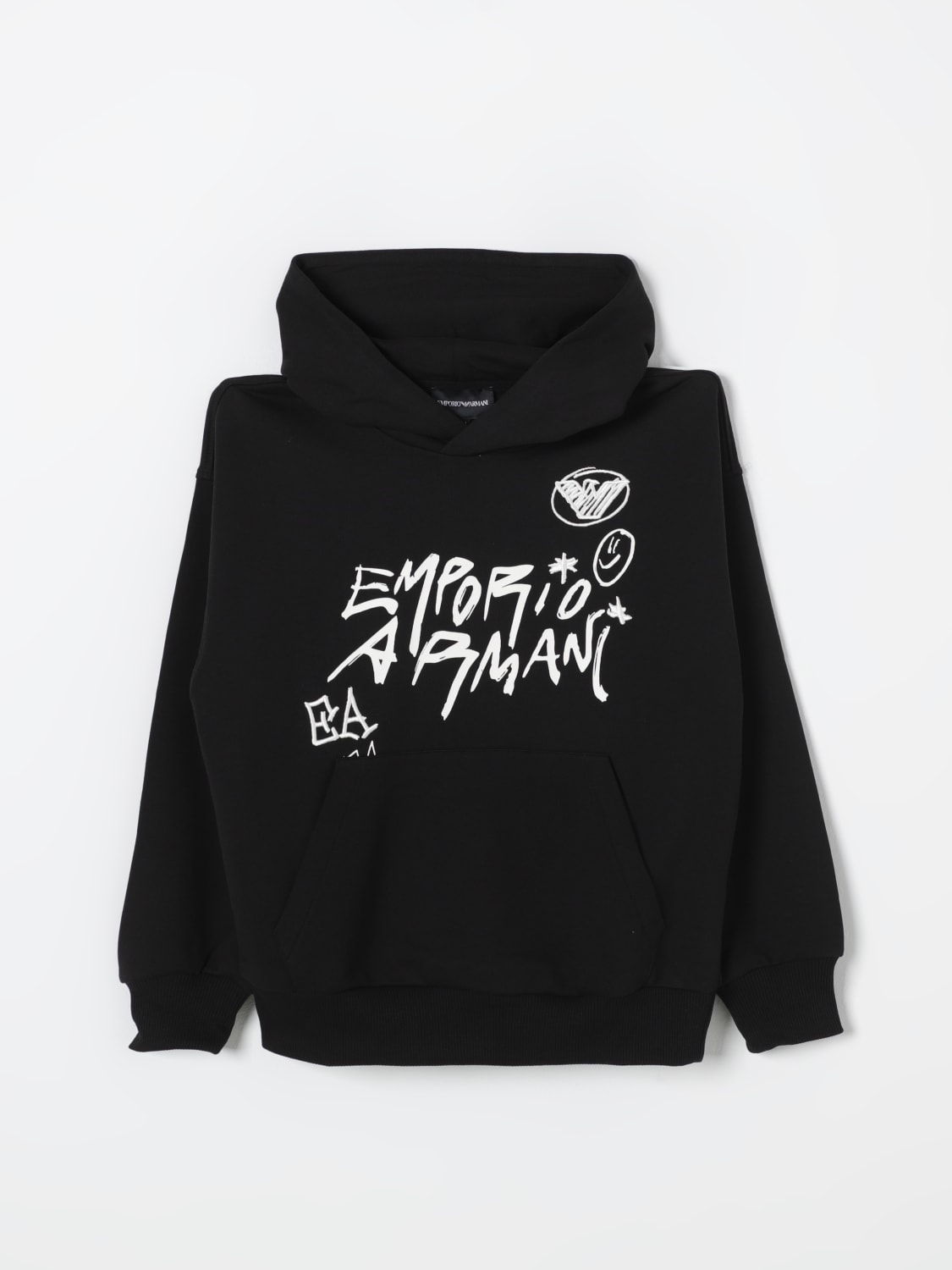 Kids armani hoodie 2025