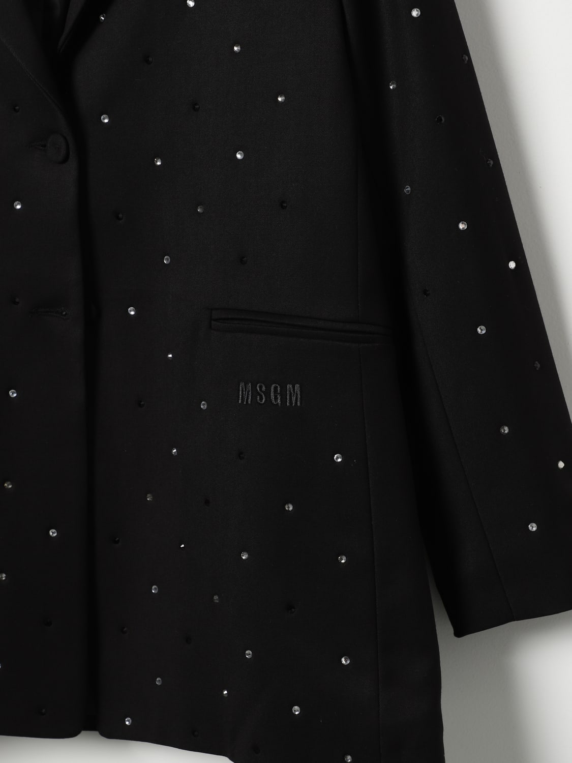 MSGM KIDS JACKET: Jacket kids MSGM Kids, Black - Img 3