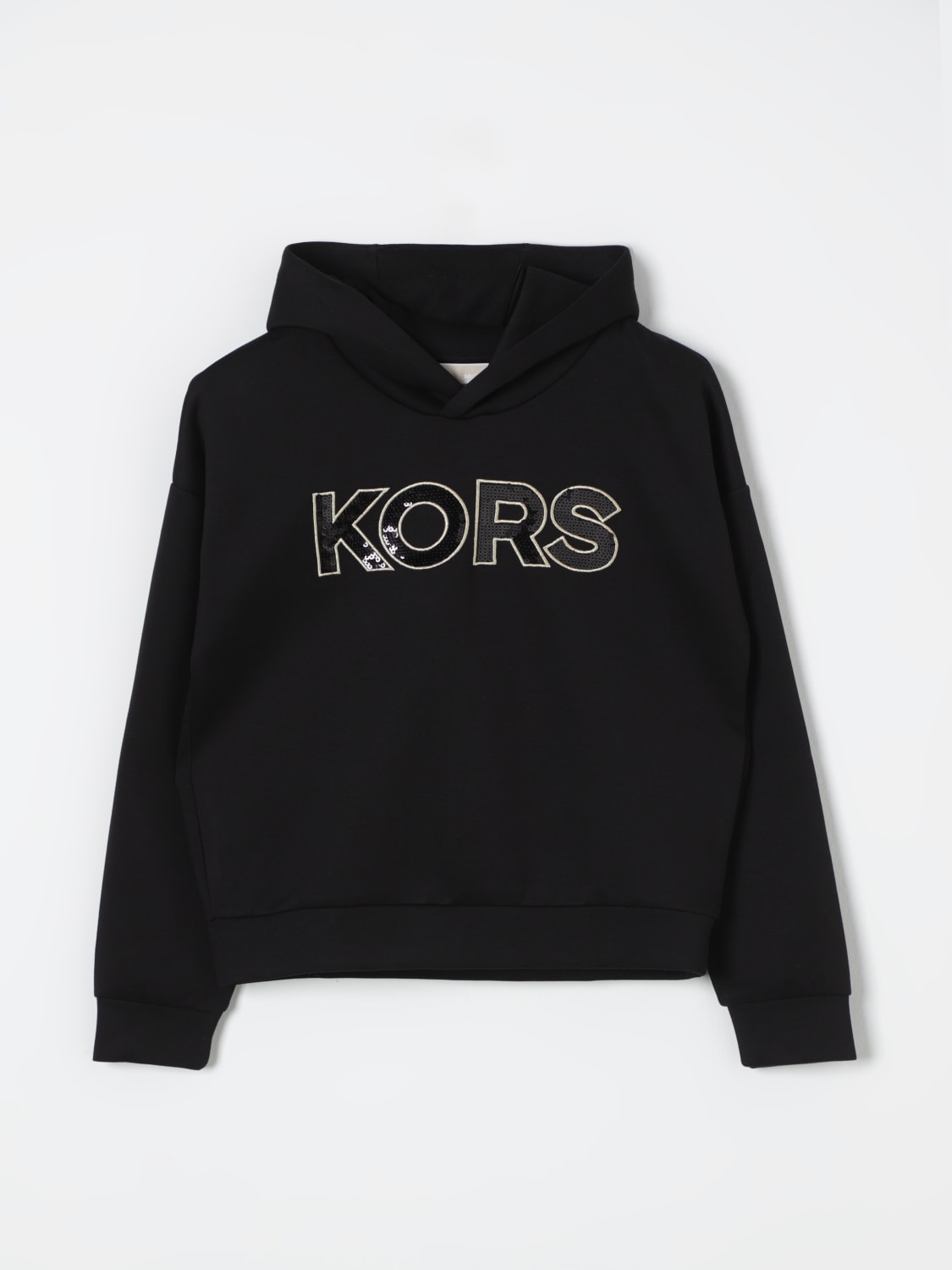 MICHAEL MICHAEL KORS Felpa con cappuccio Michael Kors Nero Maglia Michael Michael Kors R30150 online su GIGLIO.COM