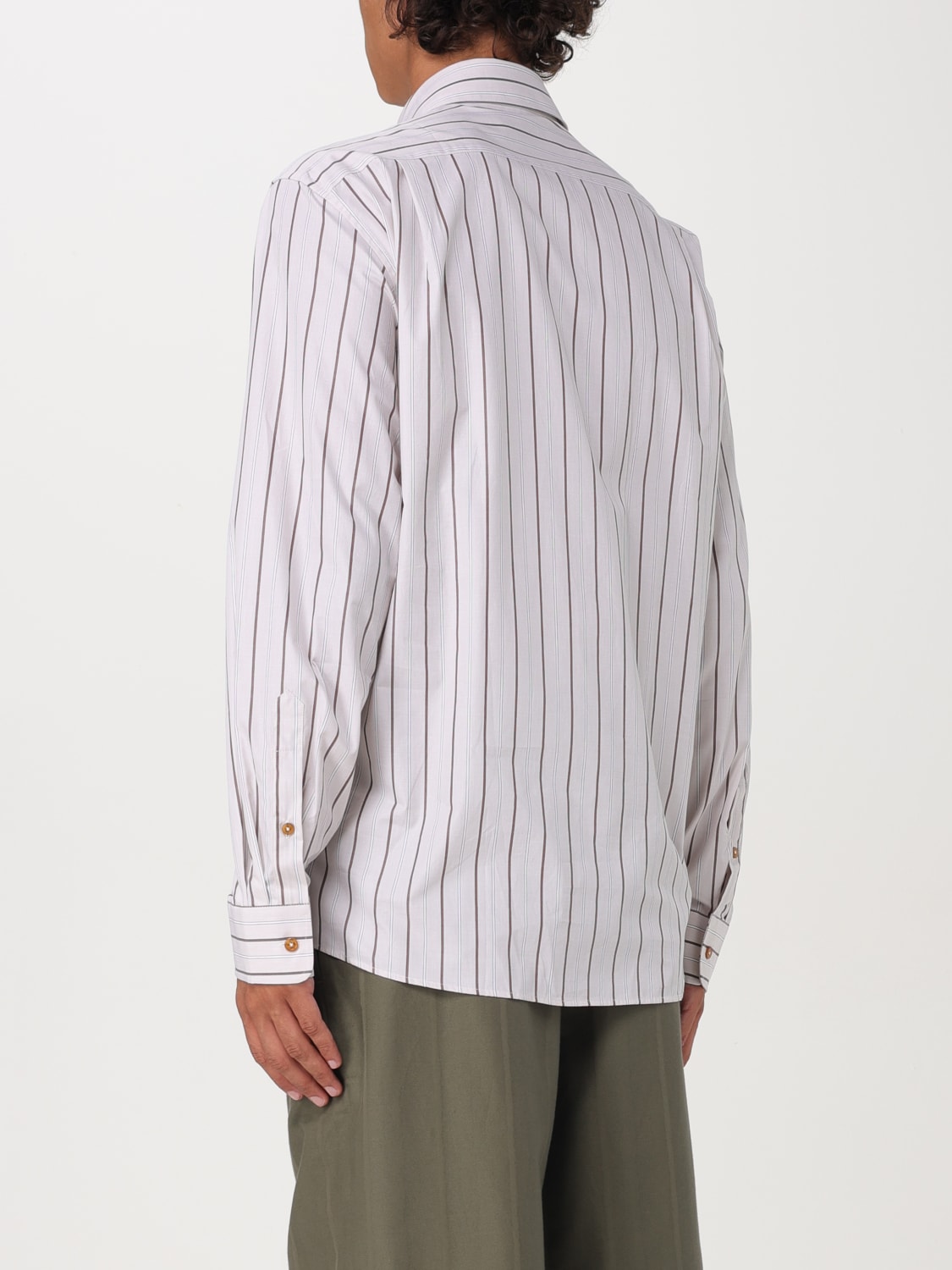 VIVIENNE WESTWOOD SHIRT: Shirt men Vivienne Westwood, Beige - Img 3