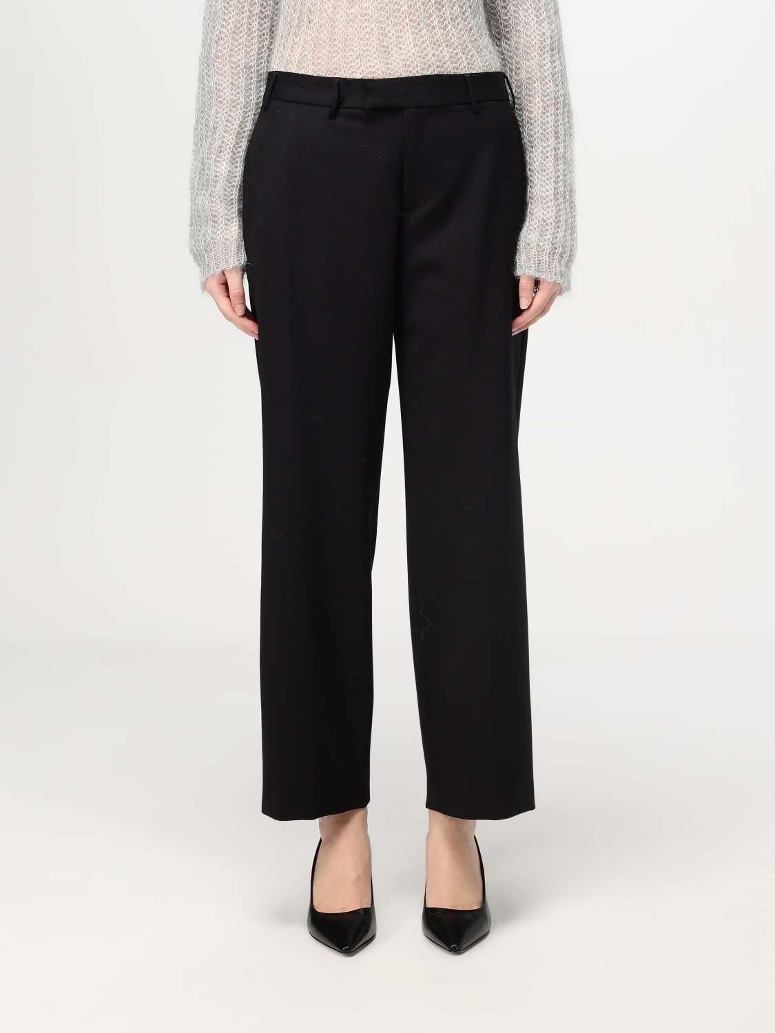 PT01 PANTALON: Pantalon femme Pt01, Noir - Img 1