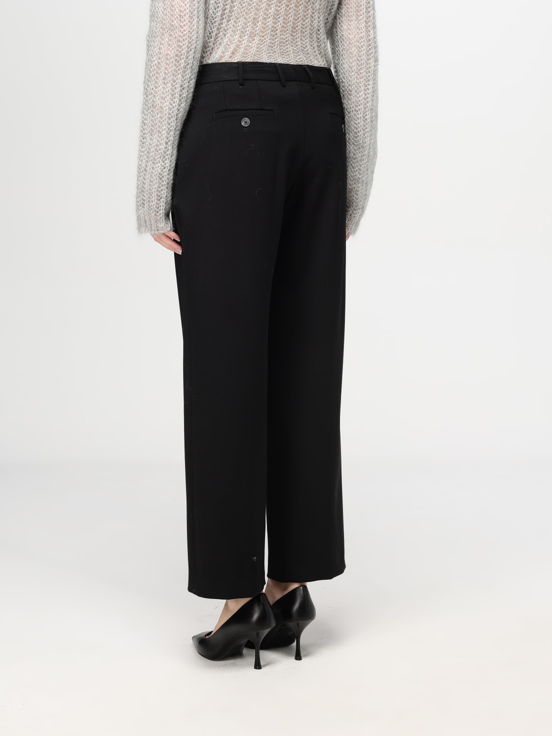 PT01 PANTALON: Pantalon femme Pt01, Noir - Img 2