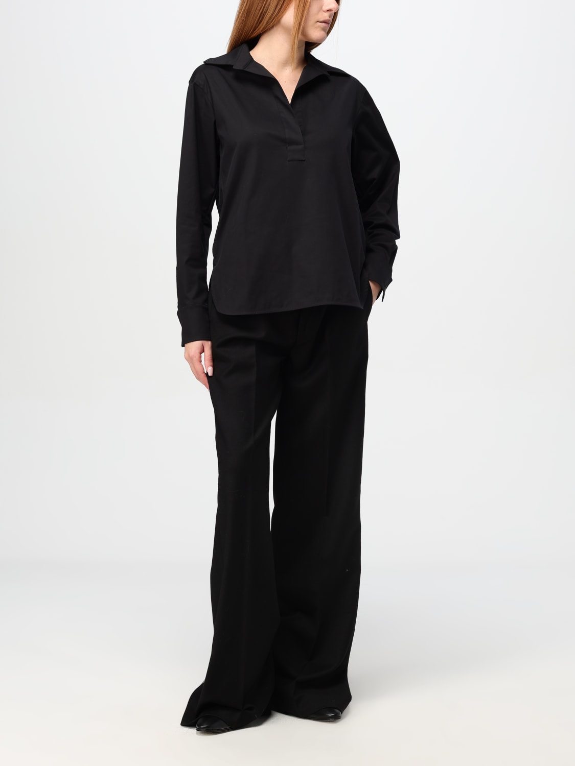 PT01 PANTALON: Pantalon femme Pt01, Noir - Img 2