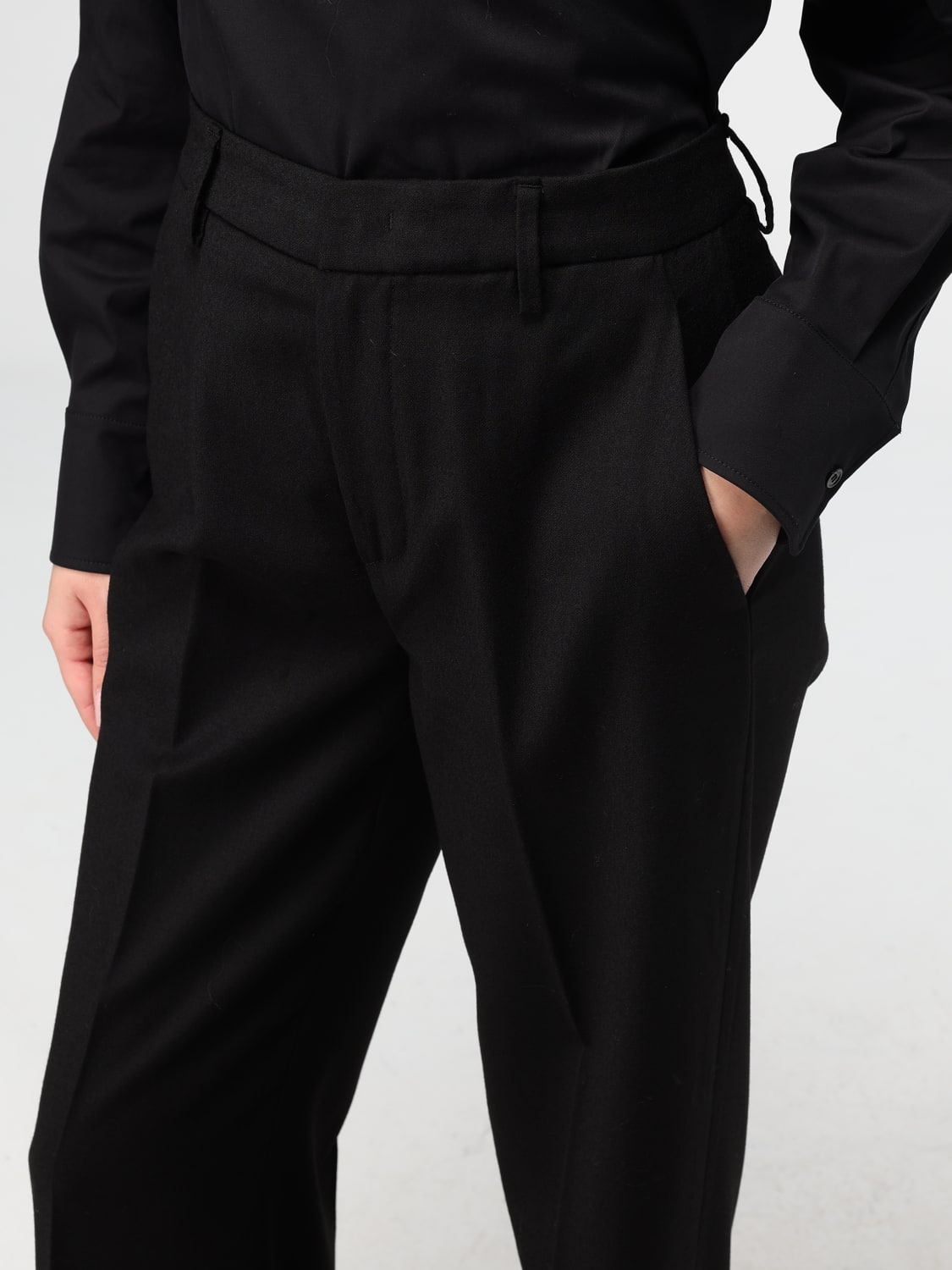 PT01 PANTALON: Pantalon femme Pt01, Noir - Img 4