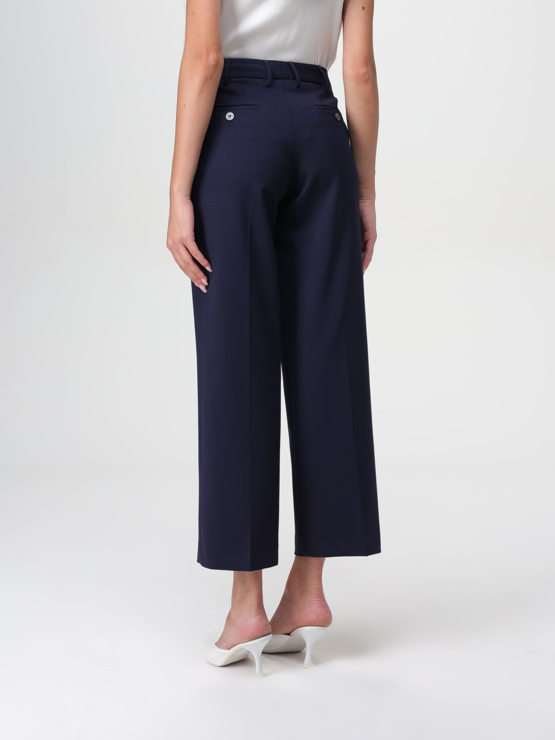 PT01 PANTALONE: Pantalon femme Pt01, Bleu - Img 2