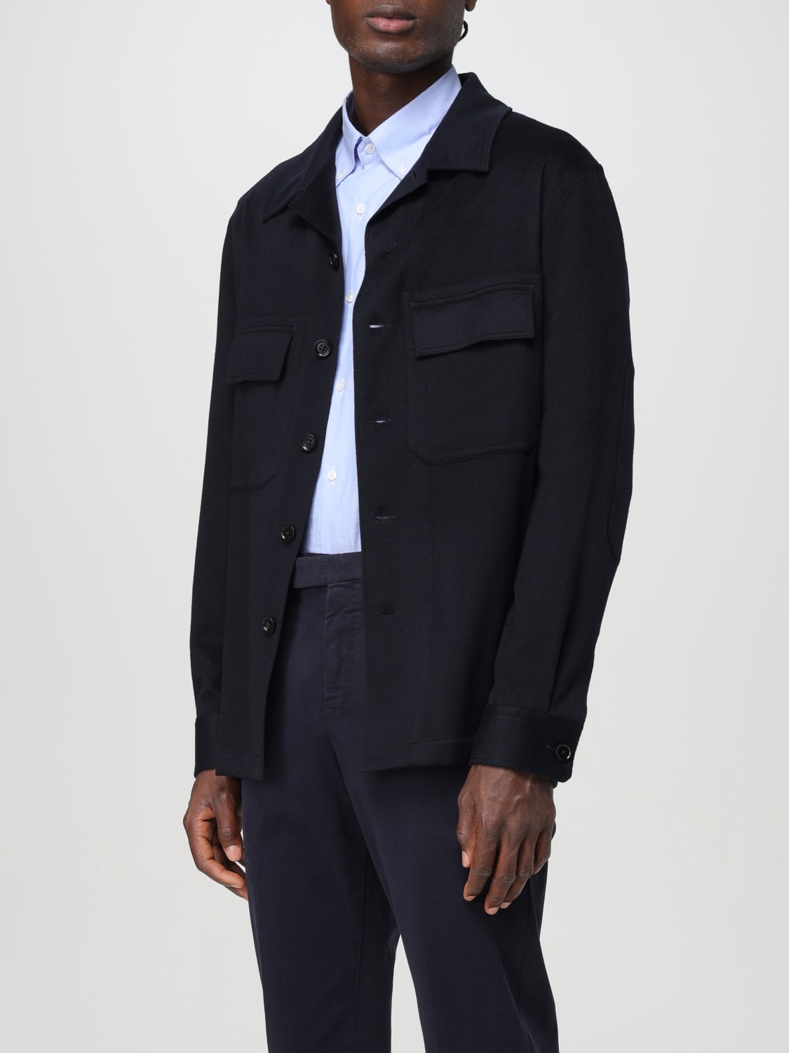 ZEGNA JACKET: Jacket men Zegna, Blue - Img 4