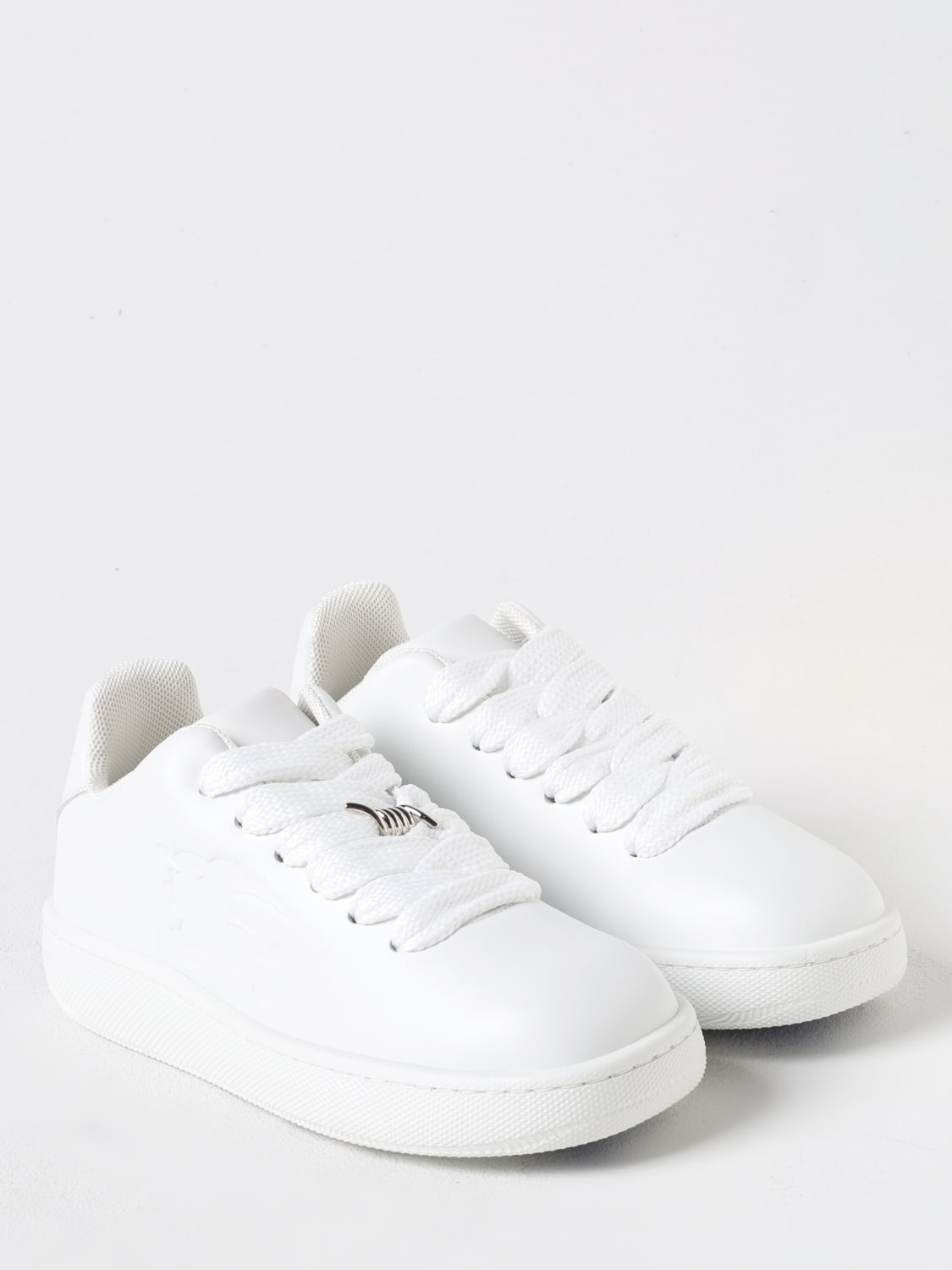 BURBERRY SNEAKERS: Sneakers woman Burberry, White - Img 2