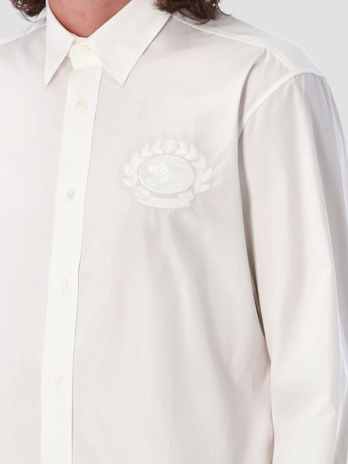 BURBERRY SHIRT: T-shirt men Burberry, White - Img 3