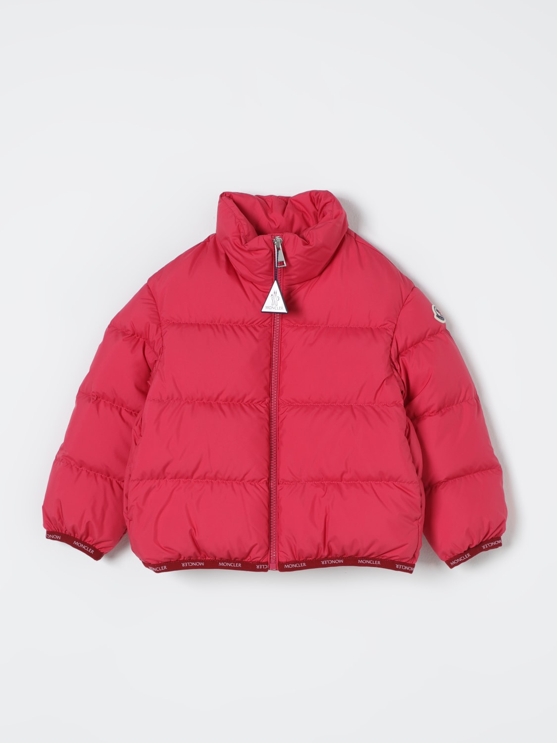 MONCLER 재킷: 코트 남아 Moncler, 후쿠시아 - Img 1