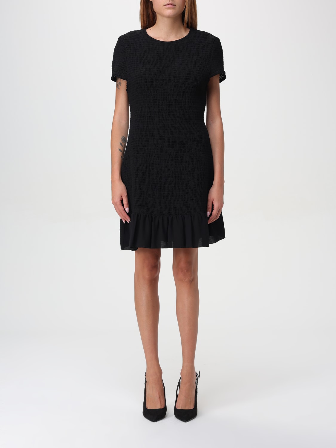 MICHAEL MICHAEL KORS Dress woman Michael Kors Black Michael Michael Kors dress MT482FK7R3 online at GIGLIO.COM