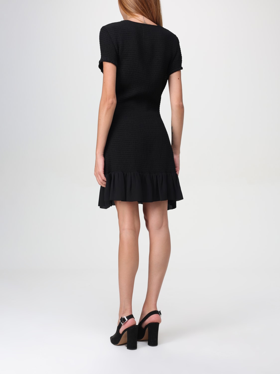 Michael kors ruffle dress online