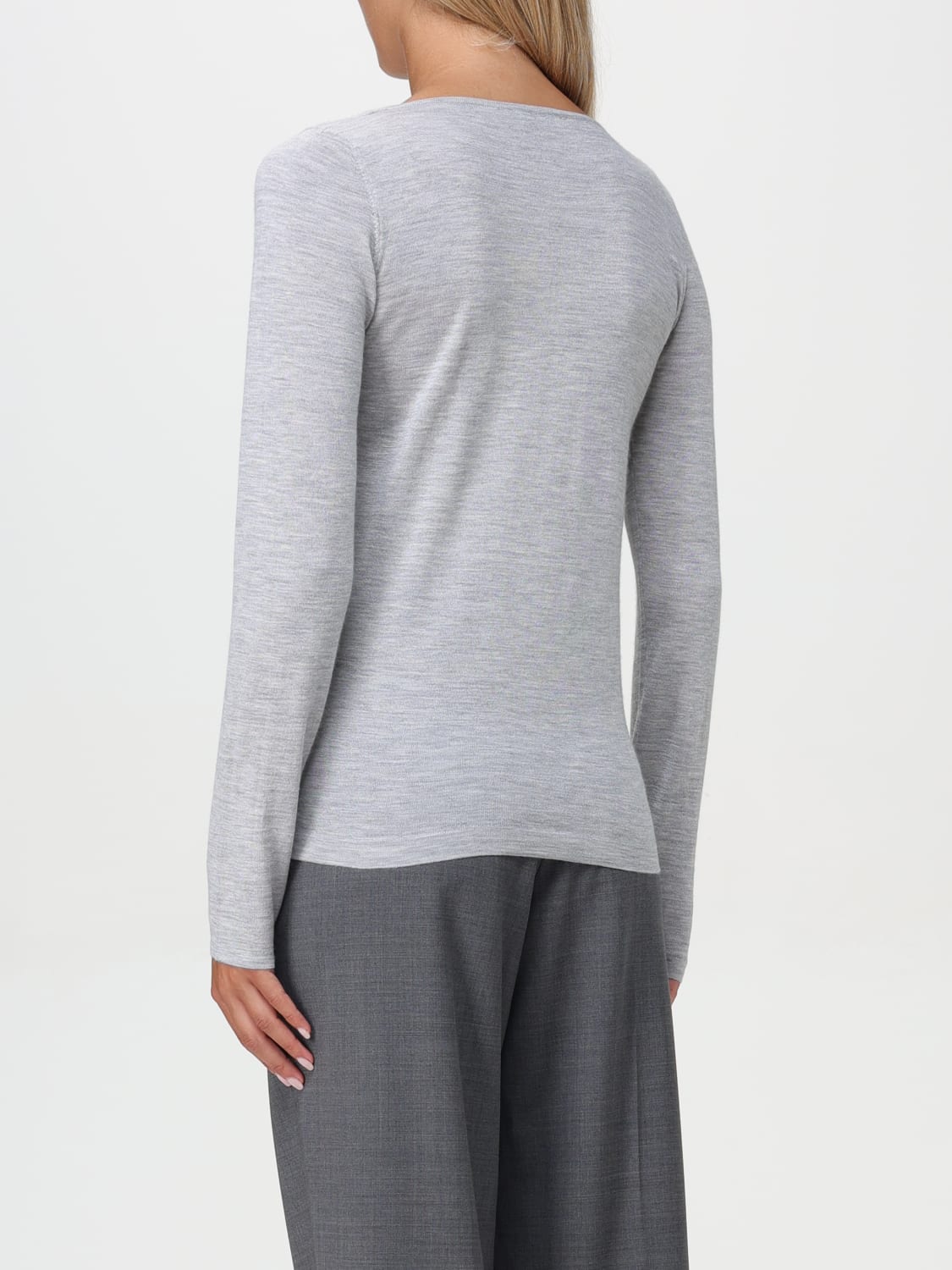 BRUNELLO CUCINELLI SWEATER: Sweatshirt woman Brunello Cucinelli, Grey - Img 3