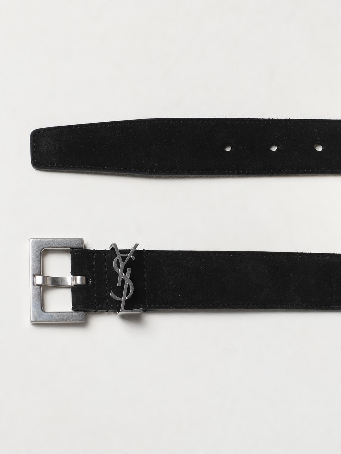 SAINT LAURENT CEINTURE: Ceinture homme Saint Laurent, Noir - Img 2