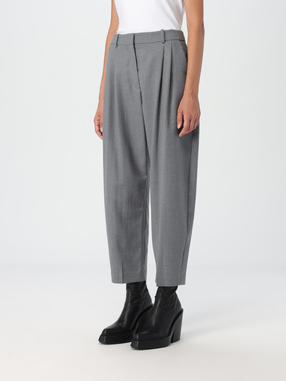 STELLA MCCARTNEY PANTS: Pants woman Stella McCartney, Grey - Img 4