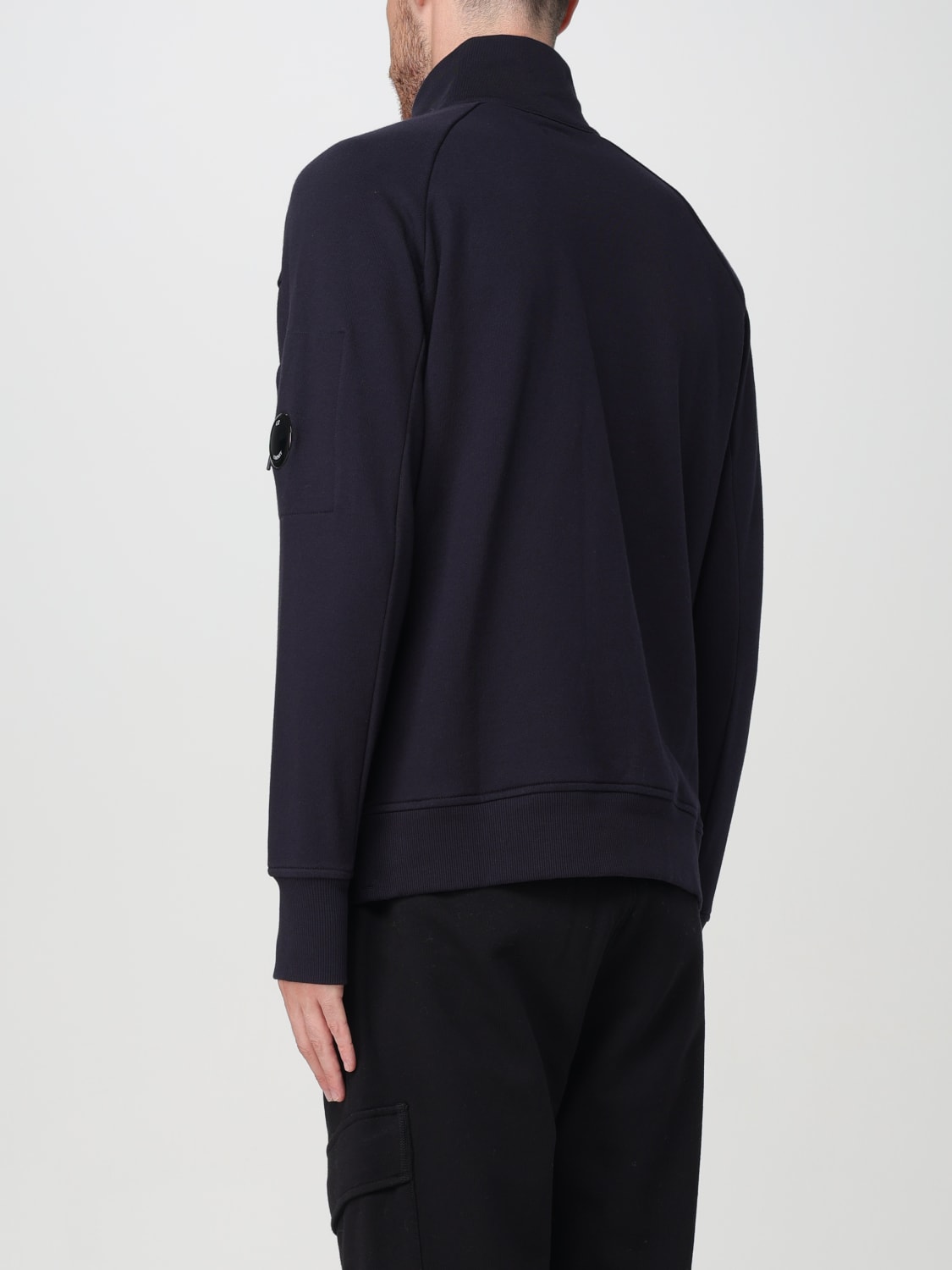 C.P. COMPANY SWEATSHIRT: Sweater men C.P. Company, Blue - Img 2