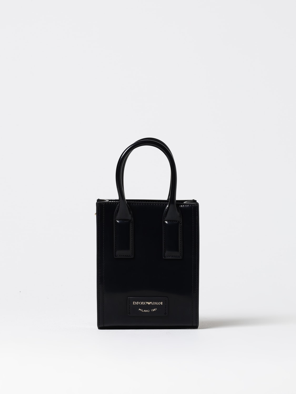 Giglio Borsa Emporio Armani in pelle sintetica spazzolata