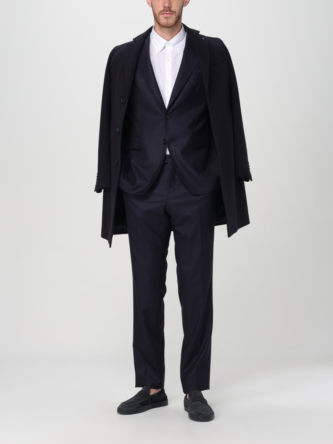 TAGLIATORE COAT: Coat men Tagliatore, Blue - Img 2