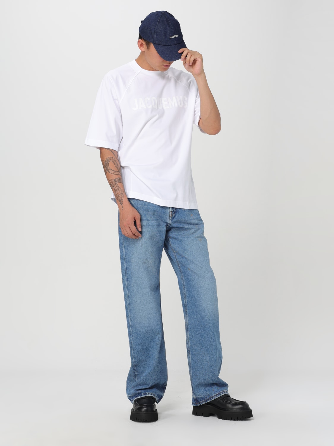 JACQUEMUS JEANS: Jeans homme Jacquemus, Bleu - Img 2