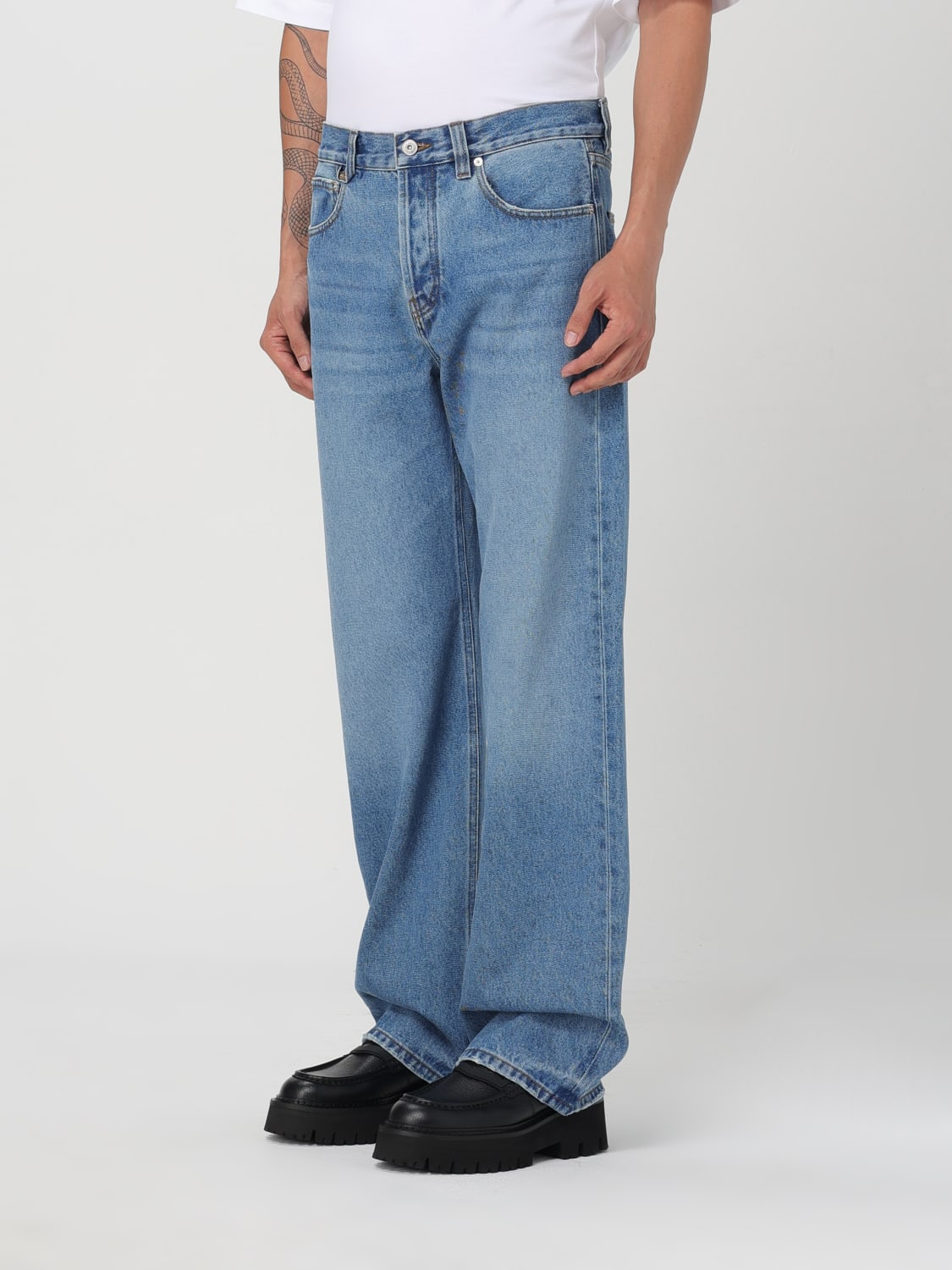 JACQUEMUS JEANS: Jeans homme Jacquemus, Bleu - Img 4