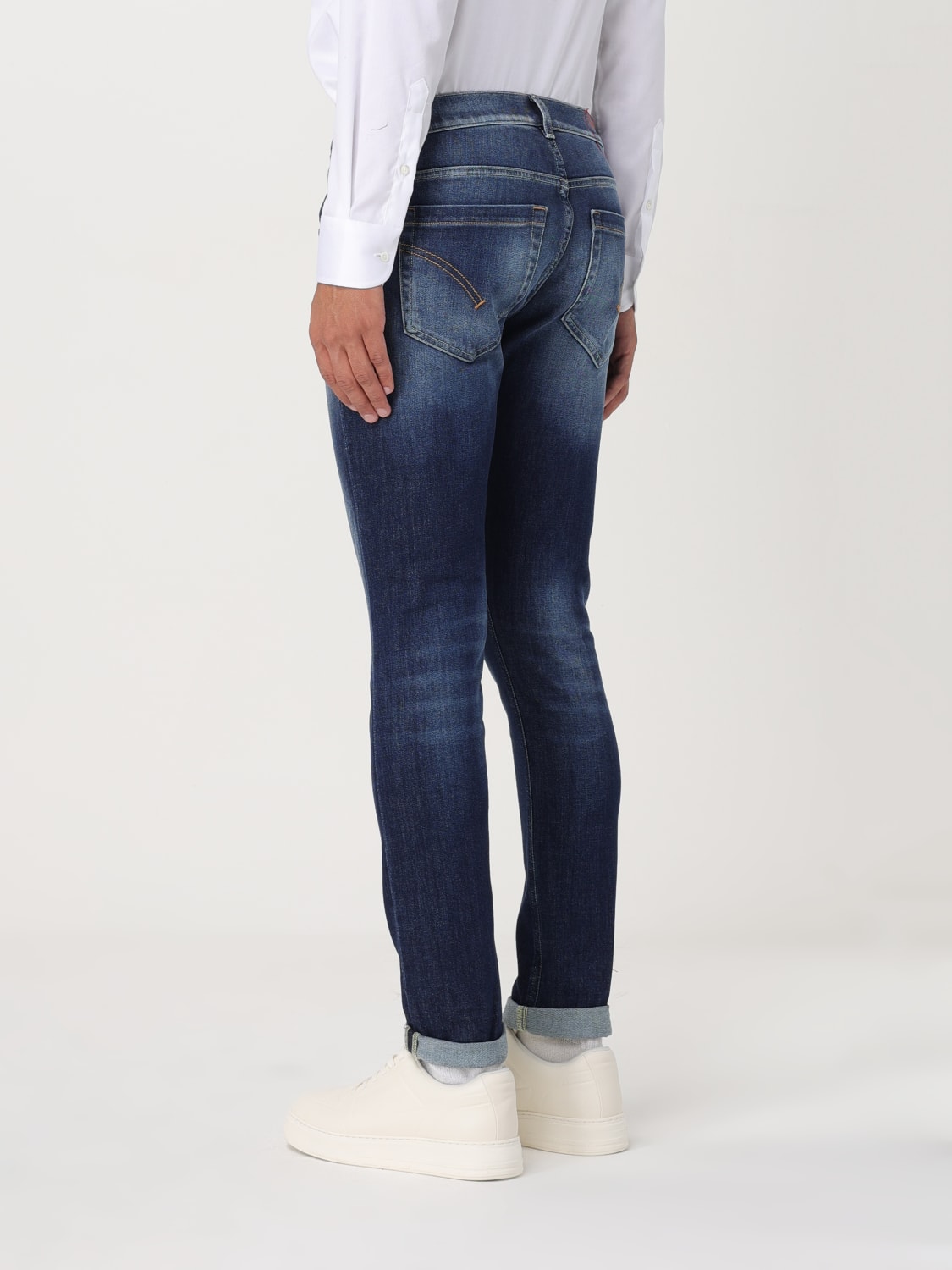 DONDUP JEANS: Jeans Dondup in denim di cotone , Blue - Img 2