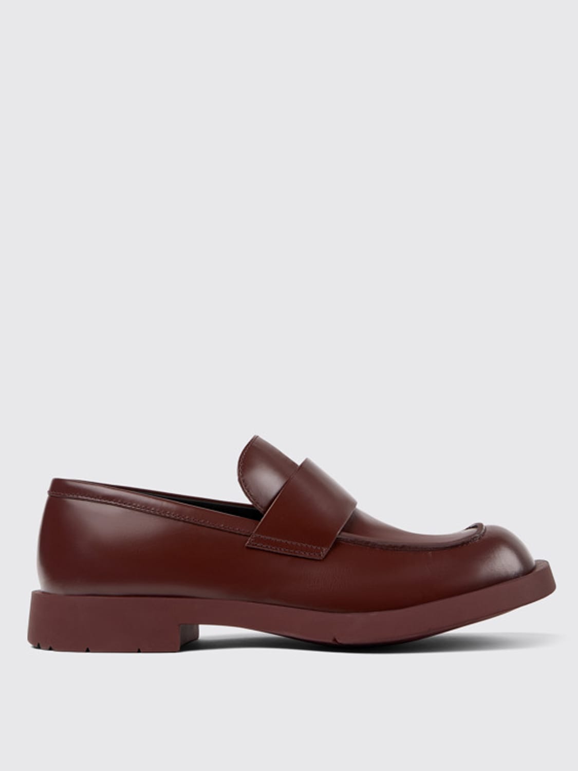 CAMPER LOAFERS: Shoes men Camper, Burgundy - Img 1