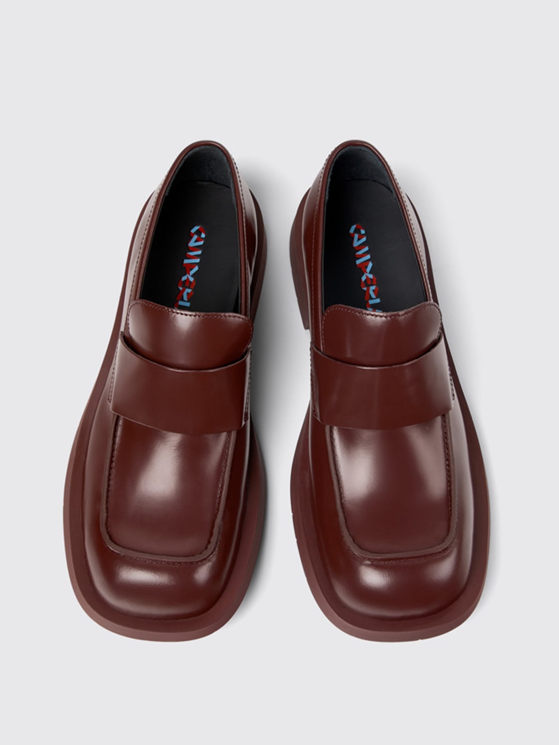 CAMPER LOAFERS: Shoes men Camper, Burgundy - Img 4