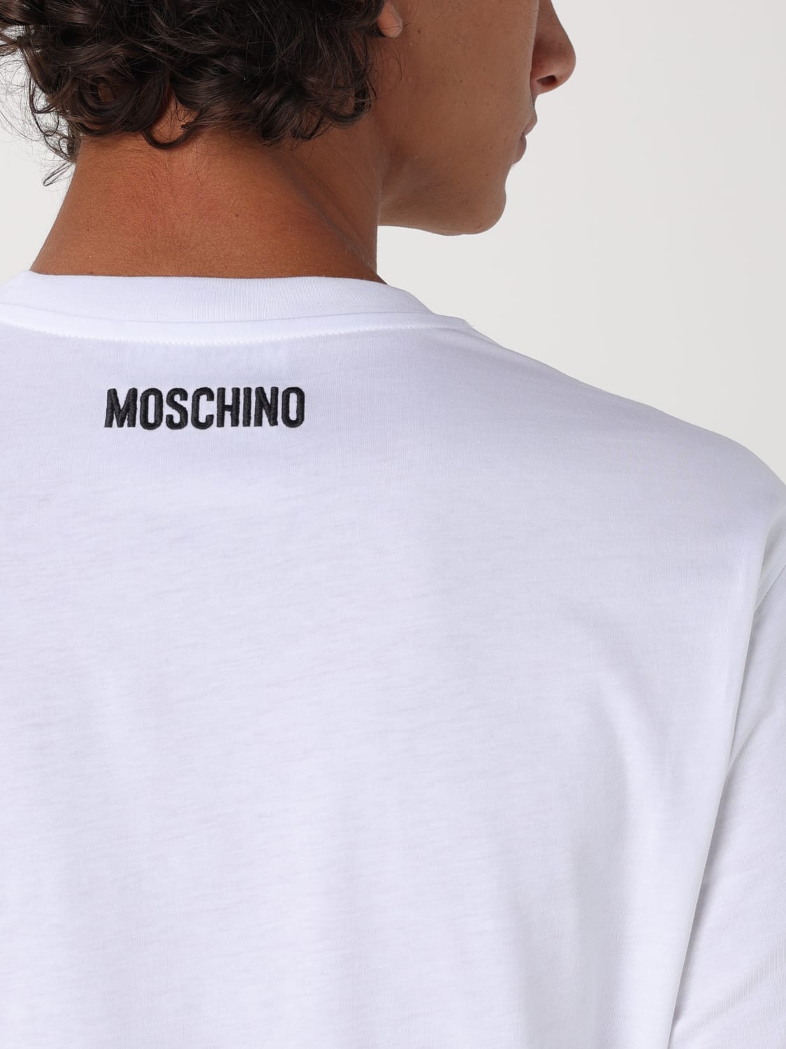 MOSCHINO COUTURE T恤: T恤 男士 Moschino Couture, 白色 - Img 5