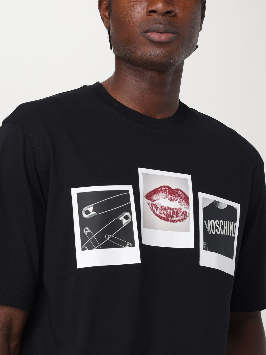 MOSCHINO COUTURE T-SHIRT: T-shirt men Moschino Couture, Black - Img 4