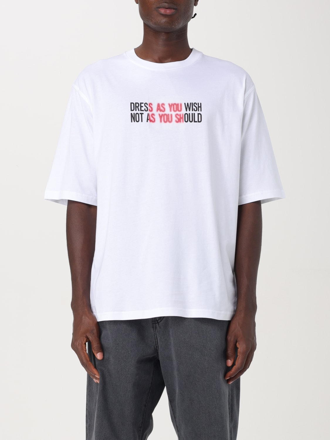 MOSCHINO COUTURE T-SHIRT: T-shirt men Moschino Couture, White - Img 1