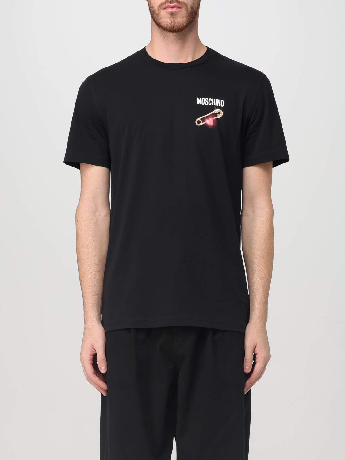 MOSCHINO COUTURE T-SHIRT: T-shirt men Moschino Couture, Black - Img 1